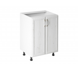 Szicília alsó konyhaszekrény D60, fehér