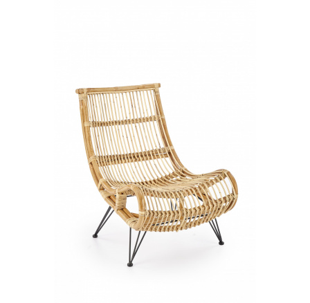 MELODY fotel wypoczynkowy, rattan naturalny