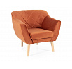 FOTEL KARO 1 VELVET CYNAMON BLUVEL 4215 / BUK