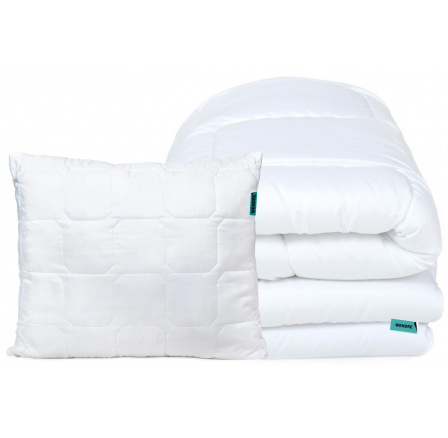 Komplet Antibacterial kołdra 200x220 + 2x poduszka