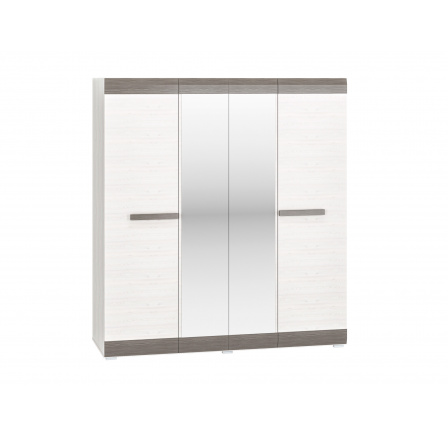BLANCO 28 sosna śnieżna/MDF new grey - szafa BLANCO 28 sosna śnieżna/MDF new grey - szafa