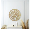 Fali dekoráció Mandala 70 cm arany
