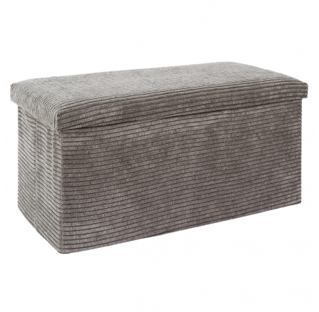 Összecsukható Medford tárolós puff szürke