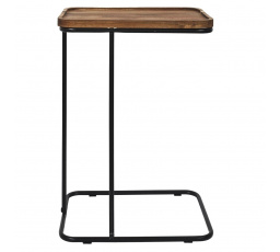 Meleto segédasztal akác/fekete