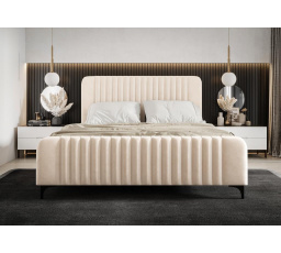 ŁÓŻKO MODENA - 140 cm x 200 cm , Wybierz własny kolor - Galeria tkanin poniżej