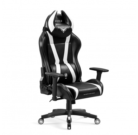 Játék irodai szék X Horn 2.0 Normál méret, fekete-fehér