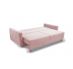 PASTELLA Kihúzható Kanapé Rózsaszín, Queens 19