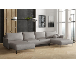 Sedací souprava Lamia U šedá