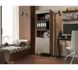 ALMERA TÍPUSÚ 3-AS VITRIN, warmia dió/kasmír