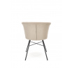 Étkezőszék K459, Bézs/Fekete