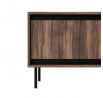 TV komód SWING RTV-1, Dió/Fekete