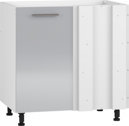 Konyhai sarok alsó szekrény VENTO DKN-100/82, Fehér/Világosszürke