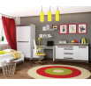 BLANCO 28 sosna śnieżna/MDF new grey - szafa