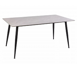 Étkezőasztal RION, Szürke/Fekete