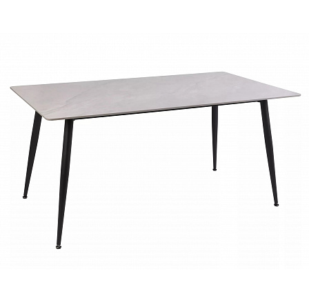 Étkezőasztal RION, Szürke/Fekete