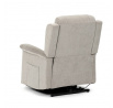 Polohovací křeslo, elektrické kabelové ovládání, béžová, látka, TV-7072 LAN2