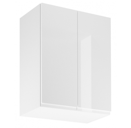 ASPEN G60 konyhai felső szekrény, Fehér/Fényes fehér