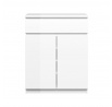 Komoda SIMPLICITY 234, Bílý lesk