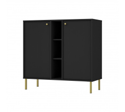 Komoda Tomila 822/2, černý grafit