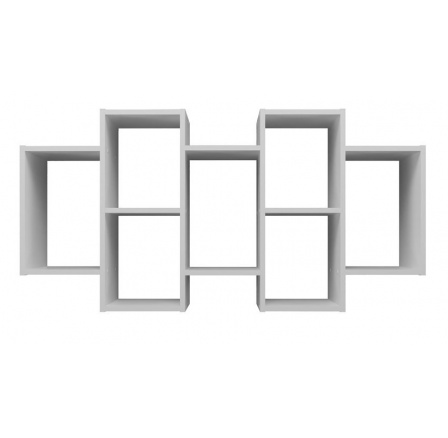 Regál Brody 7P, bílá