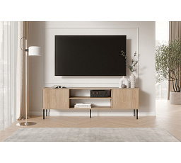DOMI 180 2D TV-szekrény, Cremona tölgy