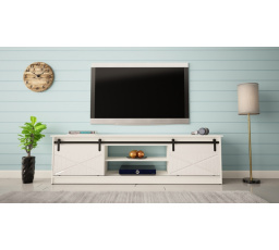 Tv komód GRANERO, fehér