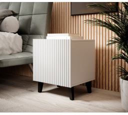 PAFOS éjjeliszekrény szett, Fehér