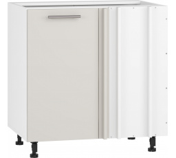 VENTO DN-100/82 alsó konyhaszekrény, kasmír/fehér