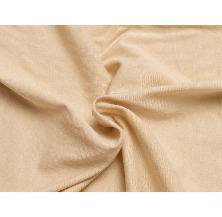 Jersey prostěradlo světle béžové Dětské 70x140