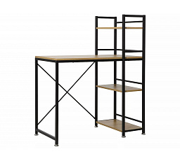 Íróasztal B-036, Tölgy/fekete