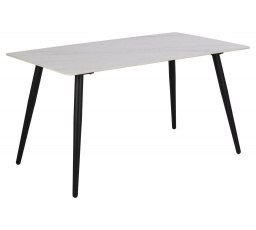 Wicklow asztal fehér/fekete