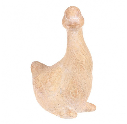 Kachna - polyresin, menší, imitace dřeva Kachna - polyresin, menší, imitace dřeva