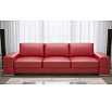 SOFA ZARA DL 270 CM SKÓRA NATURALNA - Skóra czarna