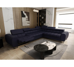 NAROŻNIK ASPEN MAX RELAX SKÓRA NATURALNA 330x260 CM - Skóry naturalne - Wybierz swój kolor , prawa