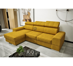 NAROŻNIK ROYAL MINI 260×160 - lewa , Odcienie żółtego