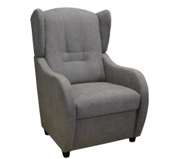 Relaxační křeslo ušák René Aston 16 šedé S