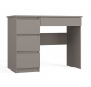 Psací stůl Miles L, šedá