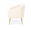 GRIFON fotel, krémszínű