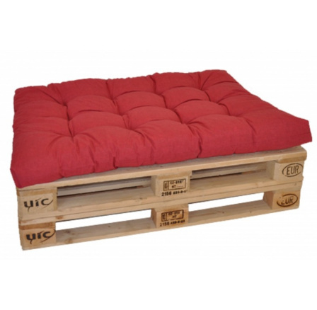 Sedák na paletu 120x80 vínový melír