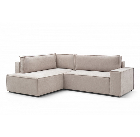 Narożnik Flabio L z funkcją spania / strona lewa / Vibe 08 Narożnik Flabio L z funkcją spania / strona lewa / Vibe 08