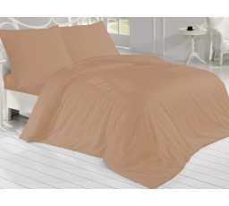 Francouzské povlečení Satén 240x200, 70x90cm Béžová