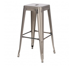 Párizs bárszék 75 cm. fém ihletésű Tolix