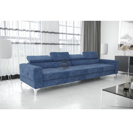 SOFA CZTEROOSOBOWA TOSCANIA IV 315 CM - Odcienie niebieskiego
