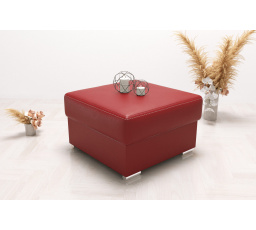 PUFA SKÓRZANA Z POJEMNIKIEM 55×55