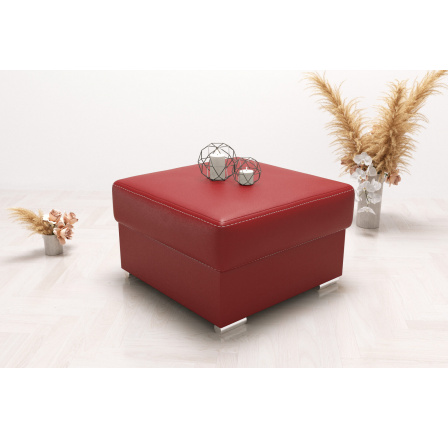 PUFA SKÓRZANA Z POJEMNIKIEM 55×55