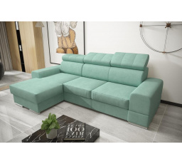 NAROŻNIK ROYAL MINI 260×160 - lewa , Odcienie miętowego