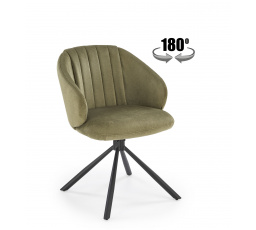 Forgó étkezőszék K533, Olíva/Fekete