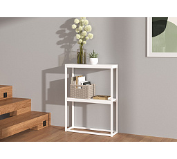 MASON Konzol Asztal Fehér+Fehér
