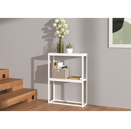 MASON Konzol Asztal Fehér+Fehér