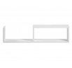 Vellia 80 White Shelf Biały 80x20 Not applicable